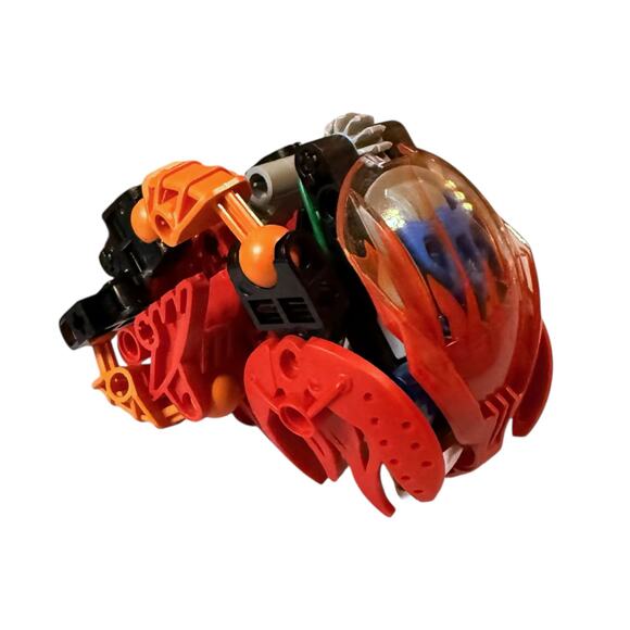 Vintage LEGO BIONICLE Tahnok Blue Red 8563 Set with Canister NO BOOKLET - Picture 9 of 12